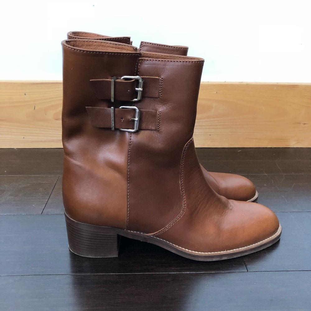 J Crew Dean Midshaft Boots Size 9.5